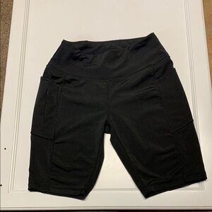 Women's Black Bike Shorts